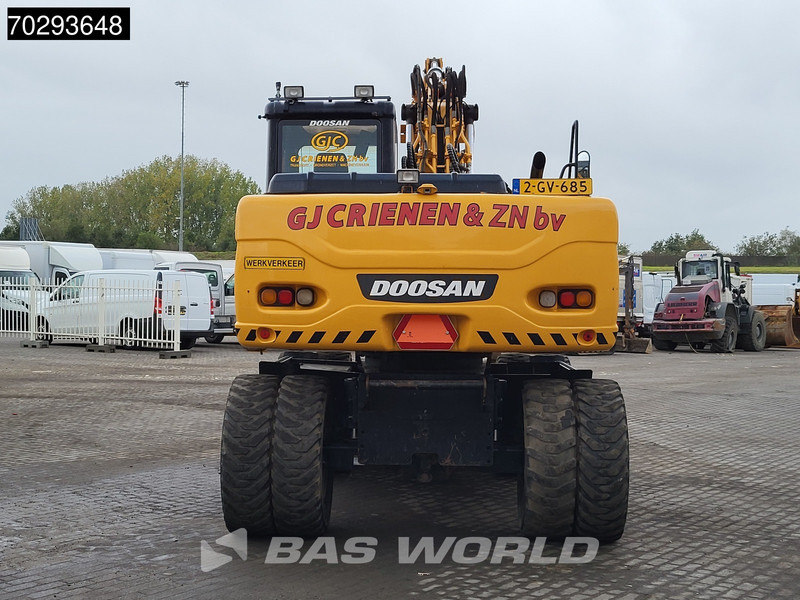 Doosan DX170 W - Mobilbagger: das Bild 3 Doosan DX170 W - Mobilbagger: das Bild 3