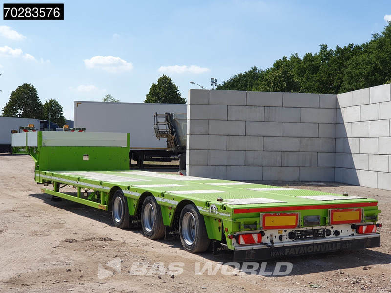 Faymonville F-S43-1AAF 3 axles Extendable Twistlocks 3x Hydraulic Steering Galvanised - Tieflader Auflieger: das Bild 2 Faymonville F-S43-1AAF 3 axles Extendable Twistlocks 3x Hydraulic Steering Galvanised - Tieflader Auflieger: das Bild 2