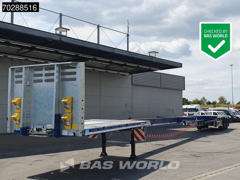 Faymonville MAX210-Z-3AA-13.60-22.5-2.54 3 axles 29M 2x extendable 3x steering axle twistlocks - Pritschenauflieger/ Plattformauflieger: das Bild 1 Faymonville MAX210-Z-3AA-13.60-22.5-2.54 3 axles 29M 2x extendable 3x steering axle twistlocks - Pritschenauflieger/ Plattformauflieger: das Bild 1