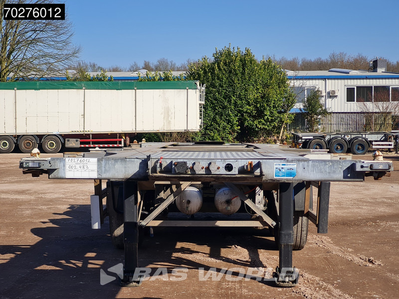 Container/ Wechselfahrgestell Auflieger Groenewegen 30CC-14-27 Liftachse NL-Trailer 20ft. 30ft.: das Bild 5