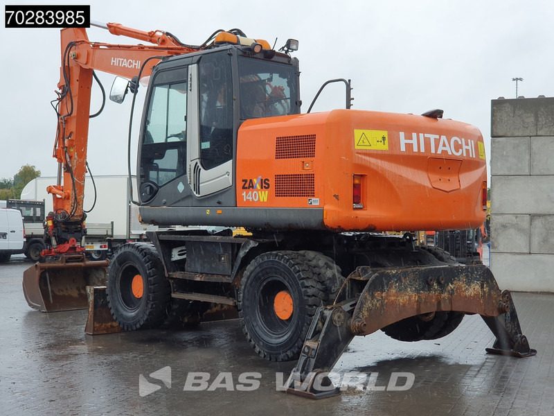 Hitachi ZX140W -3 OUTRIGGERS - ROTOTILT - Mobilbagger: das Bild 2 Hitachi ZX140W -3 OUTRIGGERS - ROTOTILT - Mobilbagger: das Bild 2