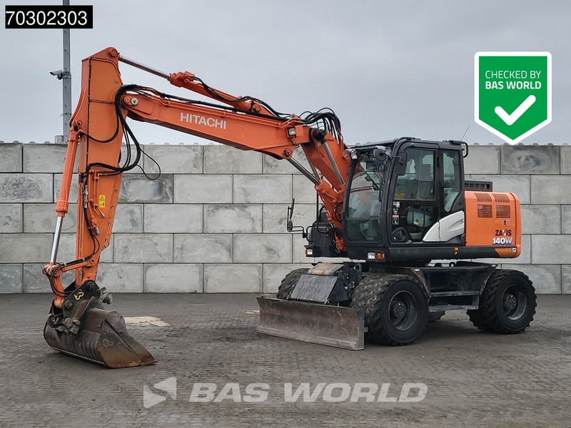 Hitachi ZX140W -6 - Mobilbagger: das Bild 1 Hitachi ZX140W -6 - Mobilbagger: das Bild 1