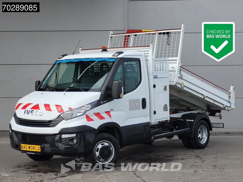 Iveco Daily 35C16 Kipper met Kraan Dubbellucht 3,5t Trekhaak Airco Cruise Camera Euro6 Crane Kran Kranwagen 2m3 A/C Towbar Cruise control - Kipper Transporter: das Bild 1 Iveco Daily 35C16 Kipper met Kraan Dubbellucht 3,5t Trekhaak Airco Cruise Camera Euro6 Crane Kran Kranwagen 2m3 A/C Towbar Cruise control - Kipper Transporter: das Bild 1