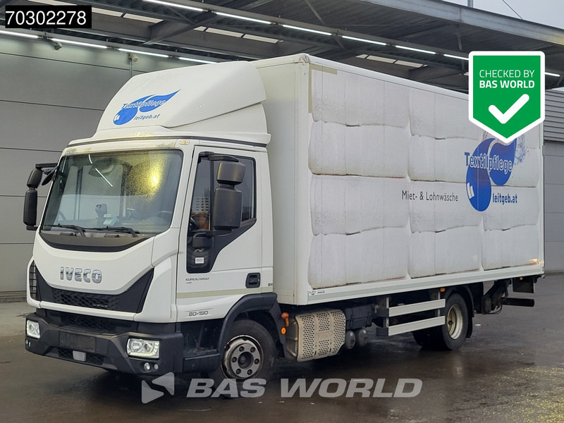Iveco Eurocargo 80E190 4X2 8tonner Manual 1500kg Tailgate Euro 6 - Koffer LKW: das Bild 1 Iveco Eurocargo 80E190 4X2 8tonner Manual 1500kg Tailgate Euro 6 - Koffer LKW: das Bild 1