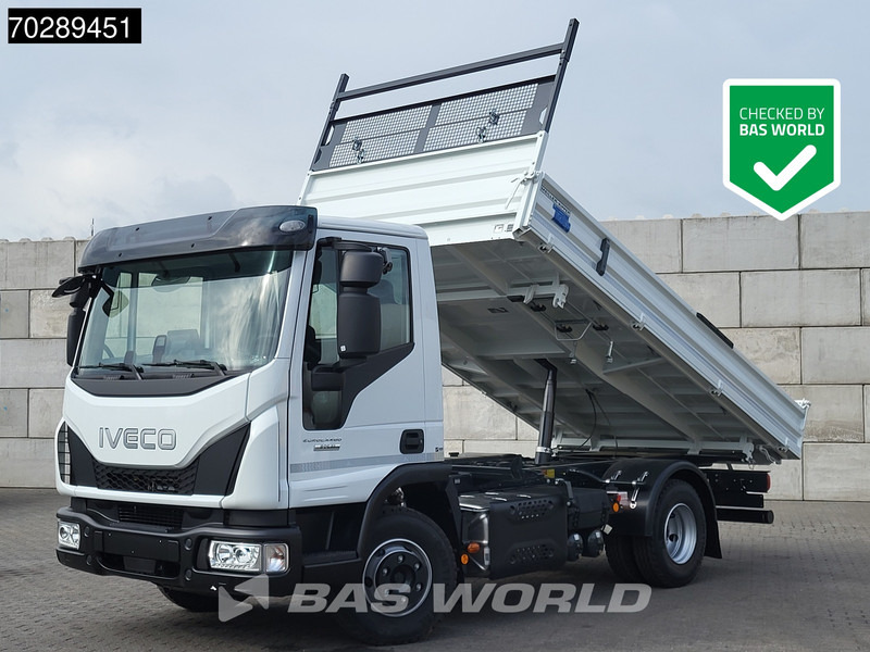 Iveco Eurocargo 80E210 4X2 NEW! 3-SIDED 4m3 Tipper Manual Hydraulic ACC Euro 6 - Kipper: das Bild 1 Iveco Eurocargo 80E210 4X2 NEW! 3-SIDED 4m3 Tipper Manual Hydraulic ACC Euro 6 - Kipper: das Bild 1