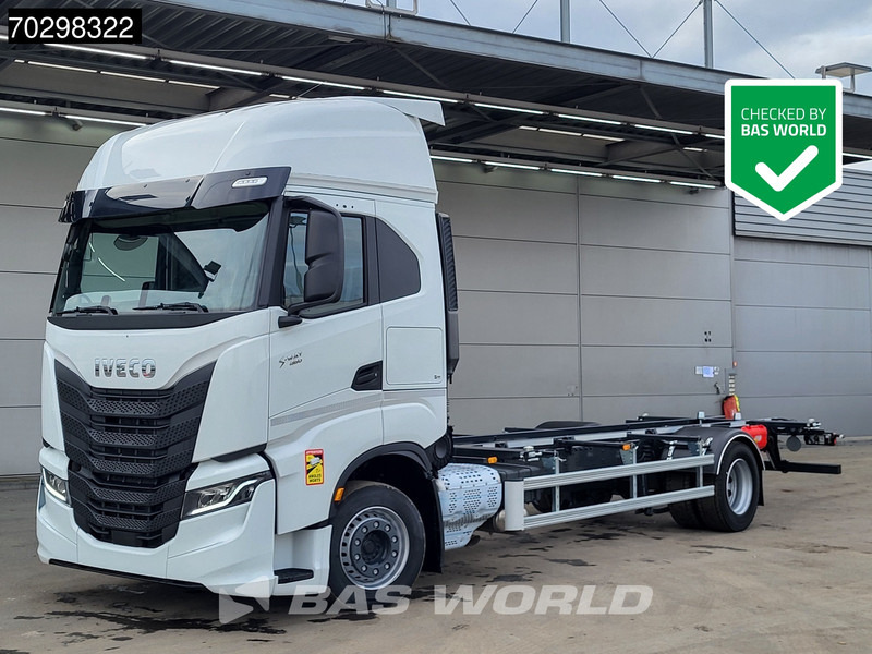 Iveco S-Way 460 4X2 New! BDF Navi ACC LED Euro 6 - Containerwagen/ Wechselfahrgestell LKW: das Bild 1 Iveco S-Way 460 4X2 New! BDF Navi ACC LED Euro 6 - Containerwagen/ Wechselfahrgestell LKW: das Bild 1
