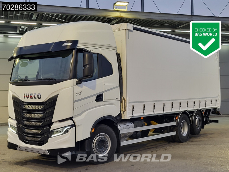 Iveco S-Way 490 6X2 NEW! 2000kg Ladebordwand Retarder Automatic Navi ACC Standklima - Plane LKW: das Bild 1 Iveco S-Way 490 6X2 NEW! 2000kg Ladebordwand Retarder Automatic Navi ACC Standklima - Plane LKW: das Bild 1