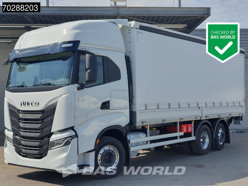Iveco S-Way 490 6X2 NEW! Lift+Steering Axle 2tons Dhollandia Ladebordwand Retarder ACC LED - Plane LKW: das Bild 1 Iveco S-Way 490 6X2 NEW! Lift+Steering Axle 2tons Dhollandia Ladebordwand Retarder ACC LED - Plane LKW: das Bild 1