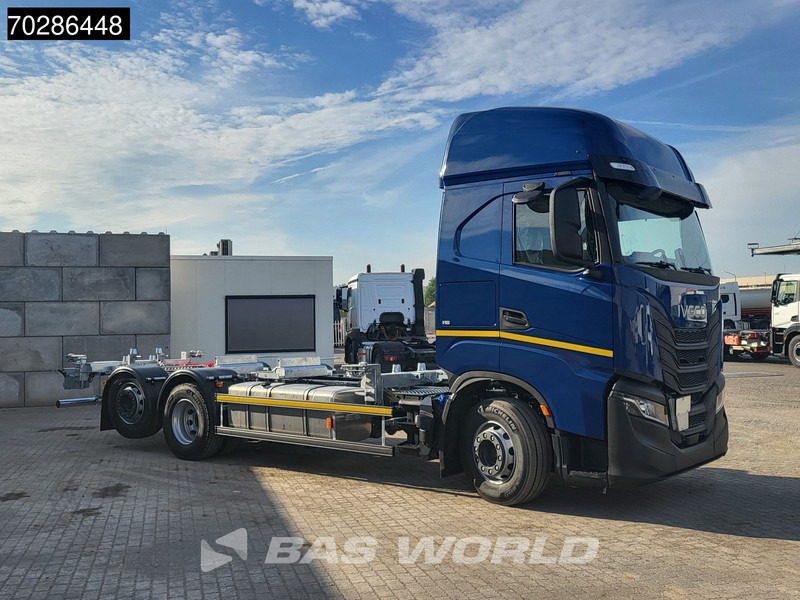 Iveco S-Way 500 6X2 NEW! BDF Lift+steering Axle Automatic Standklima Navi ACC Euro 6 - Containerwagen/ Wechselfahrgestell LKW: das Bild 3 Iveco S-Way 500 6X2 NEW! BDF Lift+steering Axle Automatic Standklima Navi ACC Euro 6 - Containerwagen/ Wechselfahrgestell LKW: das Bild 3