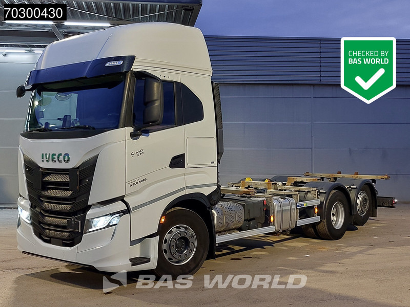 Iveco S-Way 510 6X2 Retarder Full Air Lift Axle BDF Euro 6 - Containerwagen/ Wechselfahrgestell LKW: das Bild 1 Iveco S-Way 510 6X2 Retarder Full Air Lift Axle BDF Euro 6 - Containerwagen/ Wechselfahrgestell LKW: das Bild 1