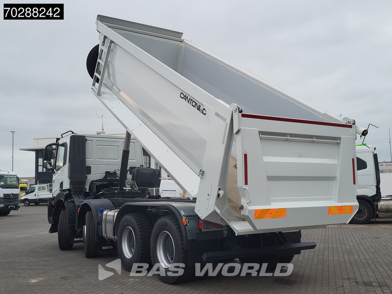 Iveco T-Way 450 8X4 New! 20m3 Cantoni & C. Tipper Steelsuspension Big-Axle Automatic Euro 6 - Kipper: das Bild 2 Iveco T-Way 450 8X4 New! 20m3 Cantoni & C. Tipper Steelsuspension Big-Axle Automatic Euro 6 - Kipper: das Bild 2