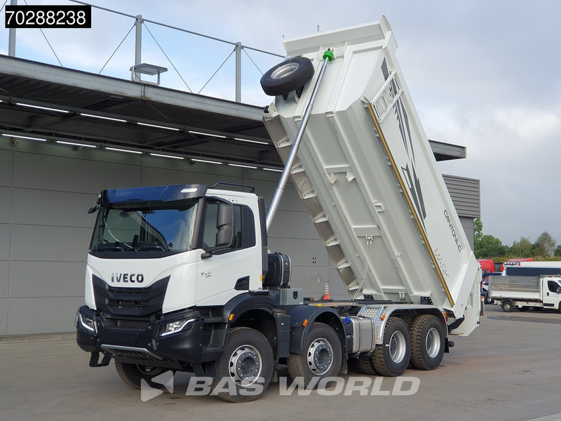 Iveco T-Way 450 8X4 New! 20m3 Cantoni Tipper Steelsuspension Big-Axle Euro 6 - Kipper: das Bild 3 Iveco T-Way 450 8X4 New! 20m3 Cantoni Tipper Steelsuspension Big-Axle Euro 6 - Kipper: das Bild 3