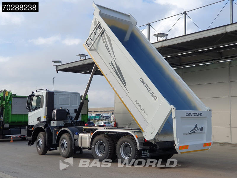 Iveco T-Way 450 8X4 New! 20m3 Cantoni Tipper Steelsuspension Big-Axle Euro 6 - Kipper: das Bild 2 Iveco T-Way 450 8X4 New! 20m3 Cantoni Tipper Steelsuspension Big-Axle Euro 6 - Kipper: das Bild 2