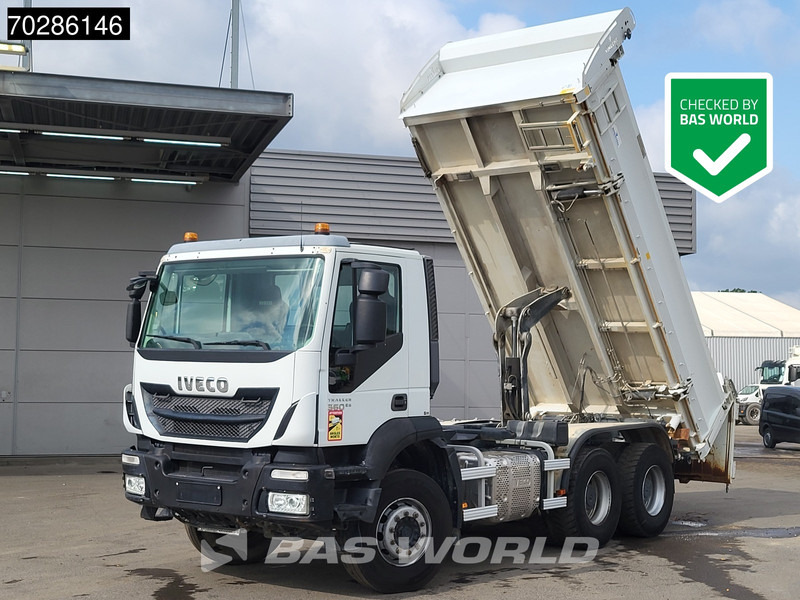 Iveco Trakker 360 6X4 10m3 2-Sided Tipper Steelsuspension Big-Axle Automatic Euro 6 - Kipper: das Bild 1 Iveco Trakker 360 6X4 10m3 2-Sided Tipper Steelsuspension Big-Axle Automatic Euro 6 - Kipper: das Bild 1