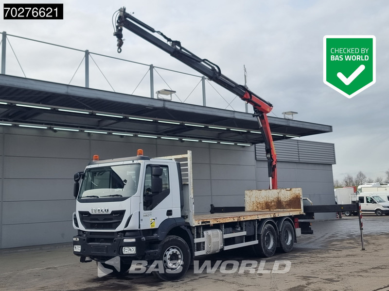 Iveco Trakker 360 6X4 Palfinger PK17.001 SLD Remote Steelsuspension Big-Axle - Pritsche LKW, Autokran: das Bild 1 Iveco Trakker 360 6X4 Palfinger PK17.001 SLD Remote Steelsuspension Big-Axle - Pritsche LKW, Autokran: das Bild 1