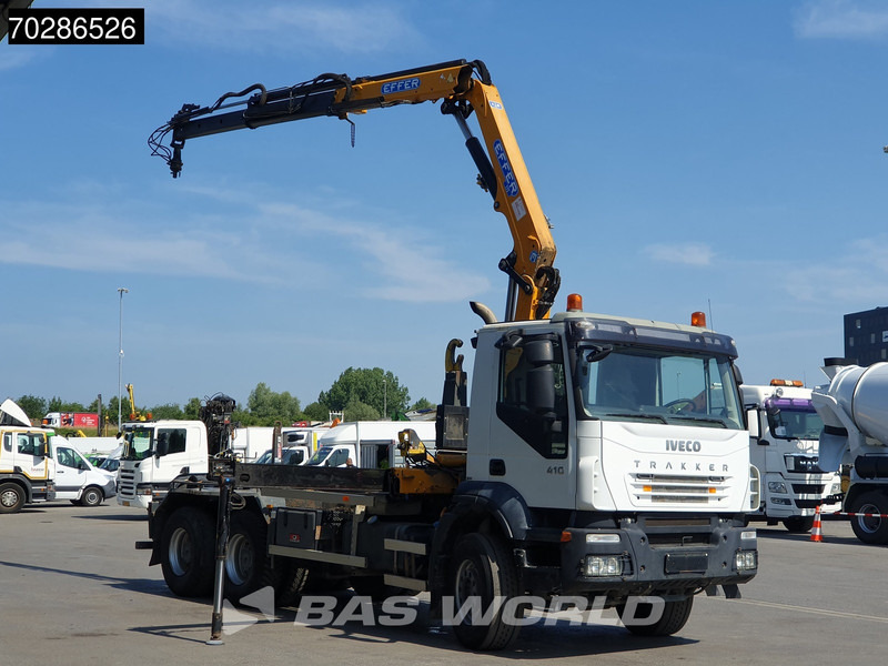 Iveco Trakker 410 6X4 Effer CRANE 175/2S Manual 20 Tonnes EEV - Abrollkipper, Autokran: das Bild 3 Iveco Trakker 410 6X4 Effer CRANE 175/2S Manual 20 Tonnes EEV - Abrollkipper, Autokran: das Bild 3
