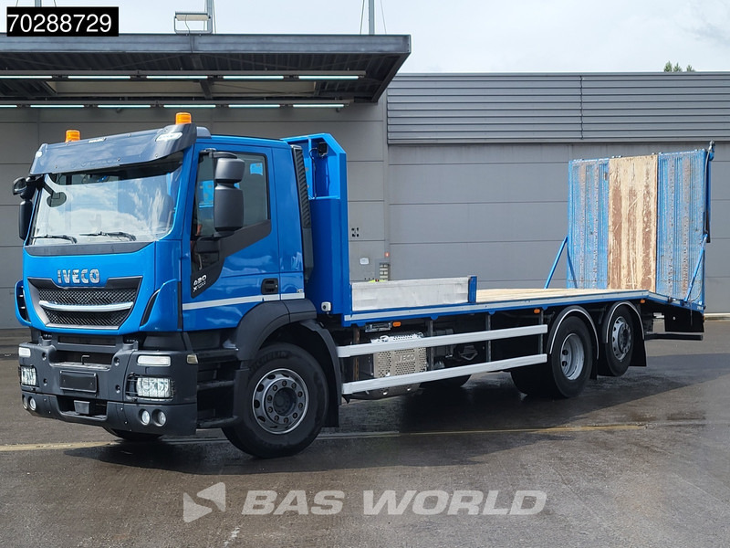Iveco X-Way 420 6X2 Machine transporter Hydraulic Ramp Lift+steering axle ACC Euro 6 - Pritsche LKW: das Bild 3 Iveco X-Way 420 6X2 Machine transporter Hydraulic Ramp Lift+steering axle ACC Euro 6 - Pritsche LKW: das Bild 3