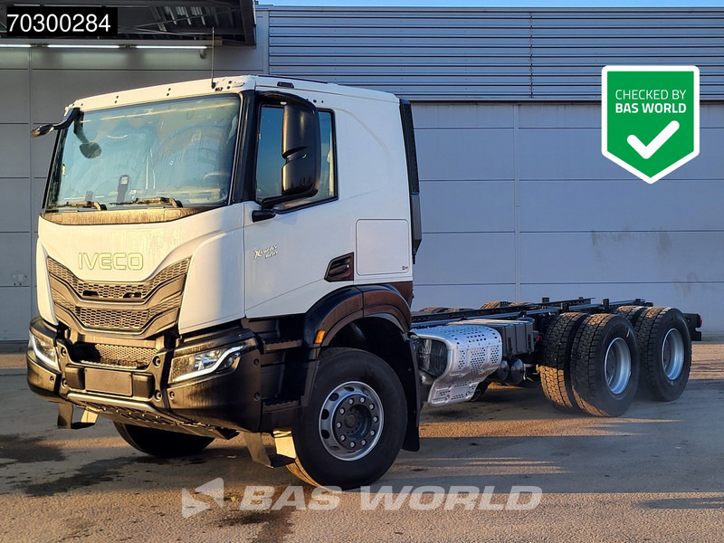 Iveco X-Way 500 X-Way 6X4 NEW 6x4 chassis Sleepercab Rear Air suspension Automatic Euro 6 - Fahrgestell LKW: das Bild 1 Iveco X-Way 500 X-Way 6X4 NEW 6x4 chassis Sleepercab Rear Air suspension Automatic Euro 6 - Fahrgestell LKW: das Bild 1