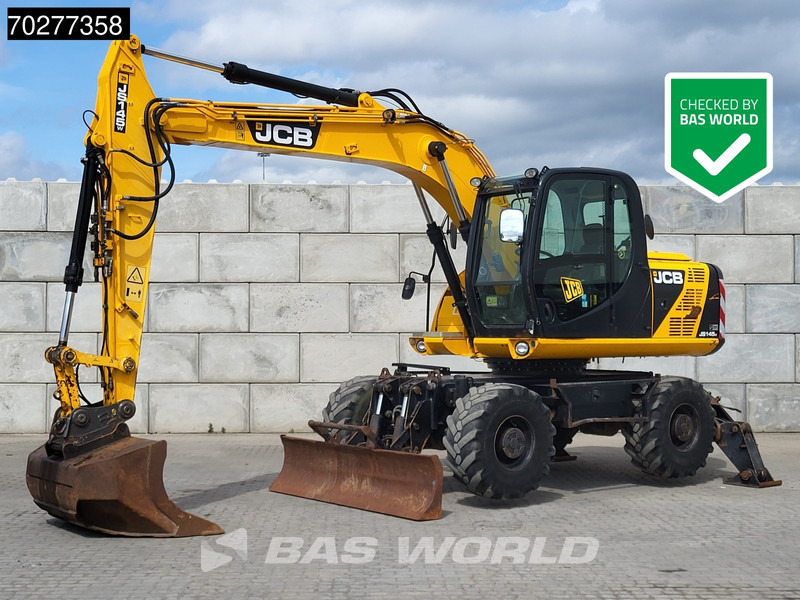 JCB JS145W BLADE + OUTRIGGERS - Mobilbagger: das Bild 1 JCB JS145W BLADE + OUTRIGGERS - Mobilbagger: das Bild 1