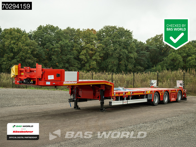 Kässbohrer LB3E 3 axles Extendable 600cm Lift+Steering Axle Scand. - Tieflader Auflieger: das Bild 1 Kässbohrer LB3E 3 axles Extendable 600cm Lift+Steering Axle Scand. - Tieflader Auflieger: das Bild 1