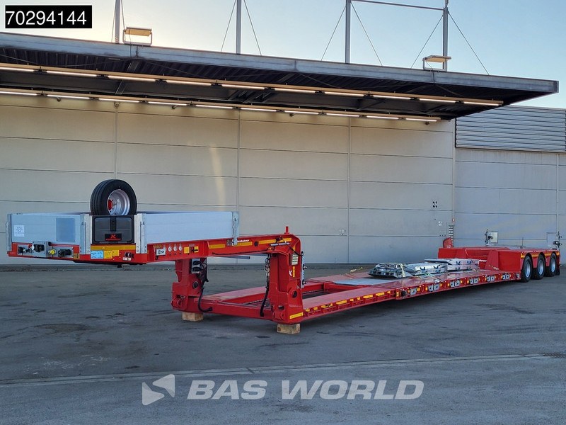 Kässbohrer LB3E 3 axles NEW! Extenable 540cm Gooseneck 3xSteeringaxle - Tieflader Auflieger: das Bild 2 Kässbohrer LB3E 3 axles NEW! Extenable 540cm Gooseneck 3xSteeringaxle - Tieflader Auflieger: das Bild 2
