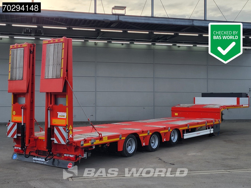 Kässbohrer LB3E 3 axles Steering+Lift Axle Extendable Ramps - Tieflader Auflieger: das Bild 2 Kässbohrer LB3E 3 axles Steering+Lift Axle Extendable Ramps - Tieflader Auflieger: das Bild 2