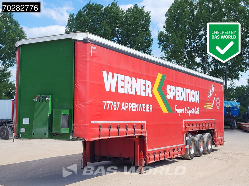 Planenauflieger Kempf SP 35/3 Lift + Lenkachse Machine Transport: das Bild 1