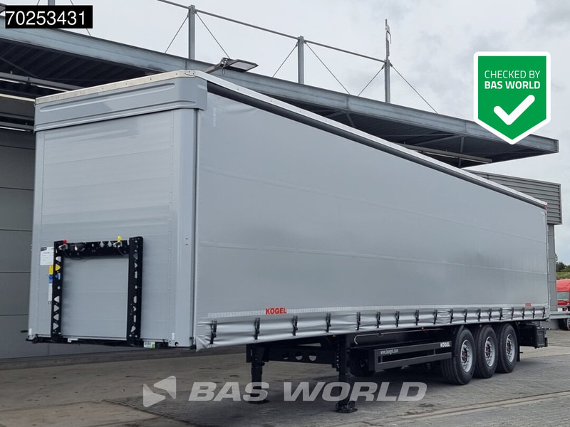 Kögel S24-1 3 axles NEW HUBDACH Liftachse Lifting+ Sliding Roof - Planenauflieger: das Bild 1 Kögel S24-1 3 axles NEW HUBDACH Liftachse Lifting+ Sliding Roof - Planenauflieger: das Bild 1