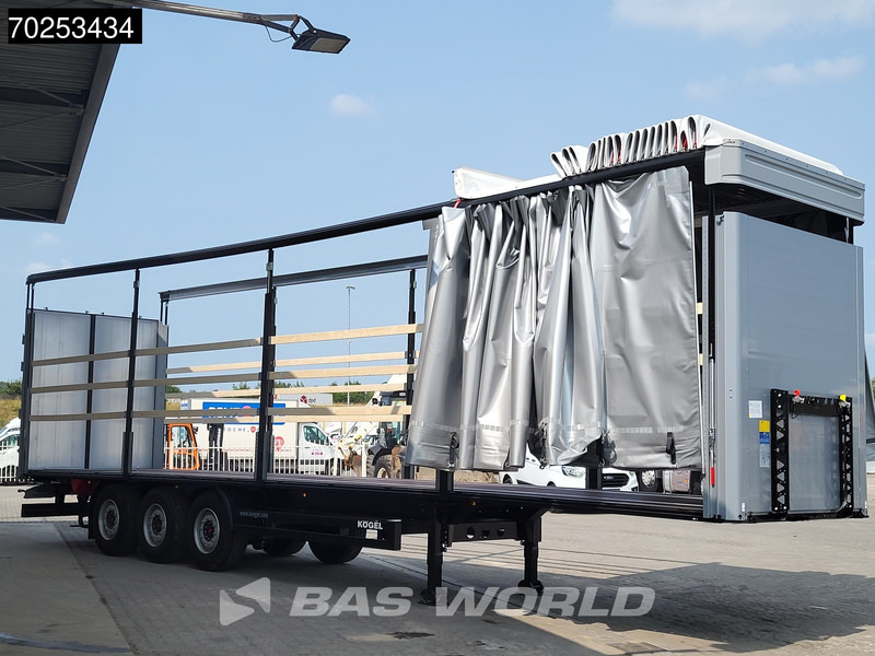 Planenauflieger, Zustand - NEU Kögel S24-1 3 axles NEW Hefdak Liftas: das Bild 20