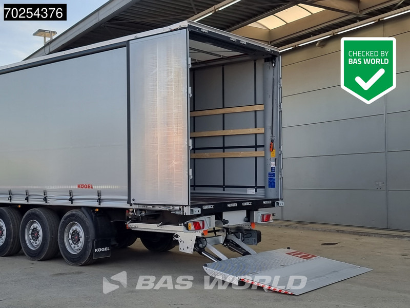 Kögel S24-1 3 axles Tailgate 2000kg NEW Liftachse Edscha LBW - Planenauflieger: das Bild 1 Kögel S24-1 3 axles Tailgate 2000kg NEW Liftachse Edscha LBW - Planenauflieger: das Bild 1