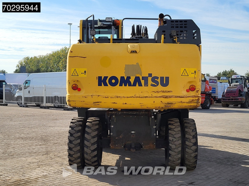 Komatsu PW180 -11 - Mobilbagger: das Bild 3 Komatsu PW180 -11 - Mobilbagger: das Bild 3