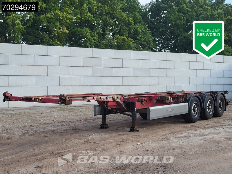 Krone SD 3 axles Multi'45ft APK 01/26 BPW - Container/ Wechselfahrgestell Auflieger: das Bild 1 Krone SD 3 axles Multi'45ft APK 01/26 BPW - Container/ Wechselfahrgestell Auflieger: das Bild 1