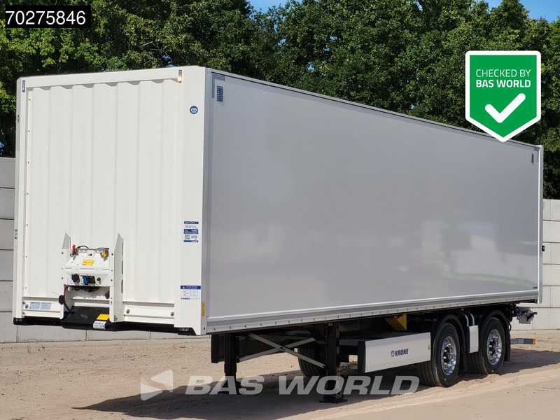 Krone SZ NEW Lift + Lenkachse Tail Lift - Koffer Auflieger: das Bild 1 Krone SZ NEW Lift + Lenkachse Tail Lift - Koffer Auflieger: das Bild 1