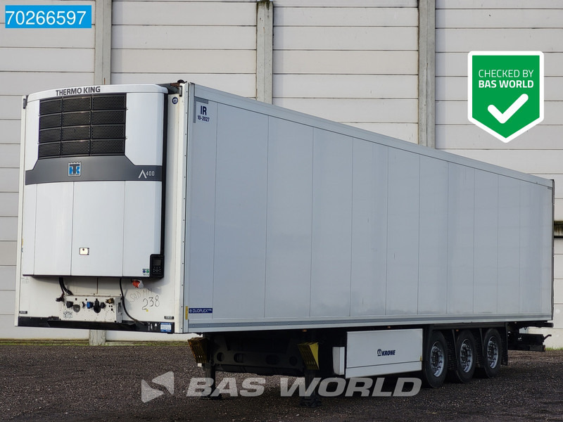 Krone Thermo King A400 Doppelstock Blumenbreit Liftachse Palettenkasten - Kühlkoffer Auflieger: das Bild 1 Krone Thermo King A400 Doppelstock Blumenbreit Liftachse Palettenkasten - Kühlkoffer Auflieger: das Bild 1