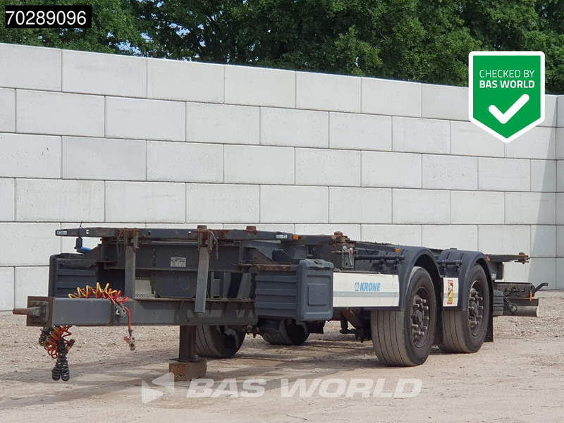 Krone ZZ 2 axles BDF 20ft - Container/ Wechselfahrgestell Anhänger: das Bild 1 Krone ZZ 2 axles BDF 20ft - Container/ Wechselfahrgestell Anhänger: das Bild 1