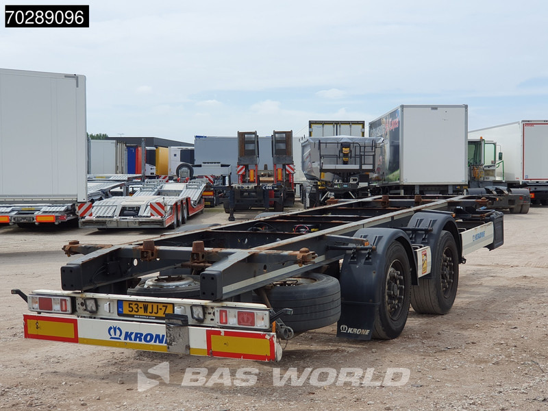Krone ZZ 2 axles BDF 20ft - Container/ Wechselfahrgestell Anhänger: das Bild 5 Krone ZZ 2 axles BDF 20ft - Container/ Wechselfahrgestell Anhänger: das Bild 5