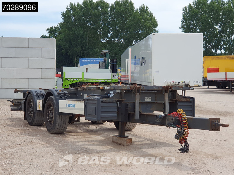 Krone ZZ 2 axles BDF 20ft - Container/ Wechselfahrgestell Anhänger: das Bild 3 Krone ZZ 2 axles BDF 20ft - Container/ Wechselfahrgestell Anhänger: das Bild 3