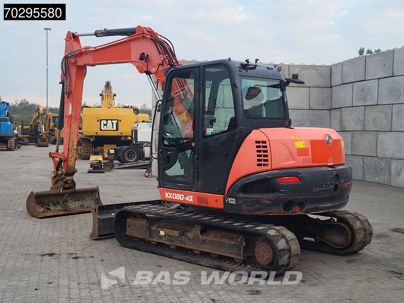 Kubota KX080-4a - Minibagger: das Bild 3 Kubota KX080-4a - Minibagger: das Bild 3