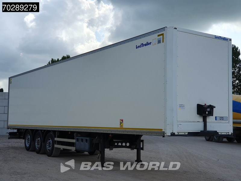 Koffer Auflieger Lecitrailer 3E20 3 axles Liftachse Rolltor: das Bild 5