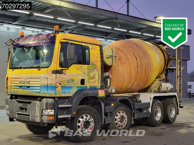 MAN 35.363 8X4 9m3 Liebherr mixer Big-Axle Steelsuspension Automatic Euro 3 - Fahrmischer: das Bild 1 MAN 35.363 8X4 9m3 Liebherr mixer Big-Axle Steelsuspension Automatic Euro 3 - Fahrmischer: das Bild 1
