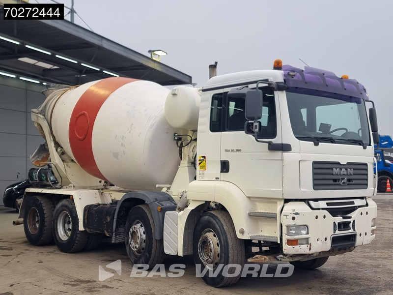 MAN TGA 32.360 8X4 Stetter 9m3 Steelsuspension Euro 4 - Fahrmischer: das Bild 3 MAN TGA 32.360 8X4 Stetter 9m3 Steelsuspension Euro 4 - Fahrmischer: das Bild 3