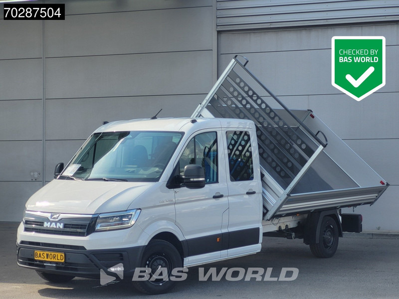 MAN TGE 3.180 Drie-Zijdige Automaat Kipper 2025-Facelift 180PK Trekhaak LED Airco Cruise Navi Euro6 Kipper Tipper Benne Kieper 3m3 A/C Towbar - Kipper Transporter: das Bild 1 MAN TGE 3.180 Drie-Zijdige Automaat Kipper 2025-Facelift 180PK Trekhaak LED Airco Cruise Navi Euro6 Kipper Tipper Benne Kieper 3m3 A/C Towbar - Kipper Transporter: das Bild 1