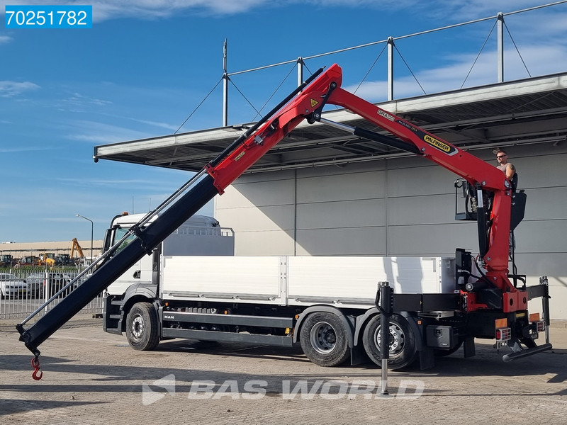 Pritsche LKW, Autokran, Zustand - NEU MAN TGS 26.440 6X2 NEW NL-Truck Palfinger PK 20.501 L TEC3 Kran Crane Baustoff Euro 6: das Bild 6