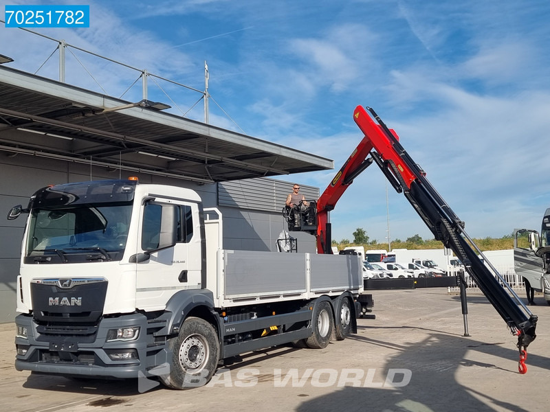 Pritsche LKW, Autokran, Zustand - NEU MAN TGS 26.440 6X2 NEW NL-Truck Palfinger PK 20.501 L TEC3 Kran Crane Baustoff Euro 6: das Bild 5