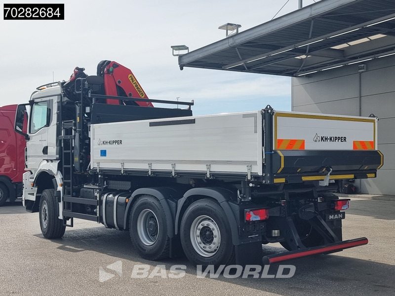 Kipper, Autokran, Zustand - NEU MAN TGS 28.520 6X4 Palfinger PK24001 SLD 5 Kran 2-way tipper Retarder Big-Axle Liftachse Euro 6: das Bild 13