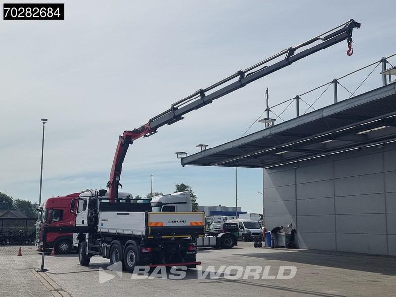 Kipper, Autokran, Zustand - NEU MAN TGS 28.520 6X4 Palfinger PK24001 SLD 5 Kran 2-way tipper Retarder Big-Axle Liftachse Euro 6: das Bild 9