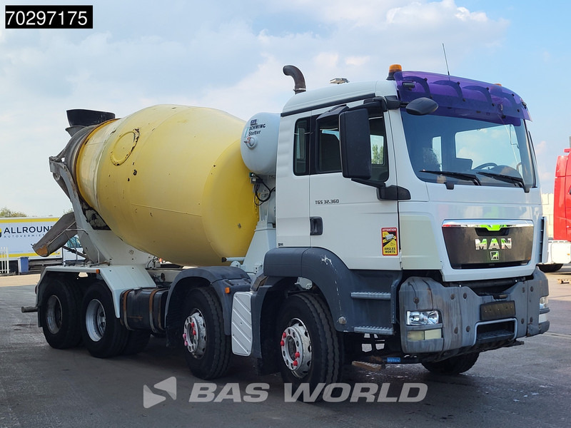MAN TGS 32.360 8X4 9m3 Schwing Stetter Mixer Manual Steelsuspension Euro 4 - Fahrmischer: das Bild 3 MAN TGS 32.360 8X4 9m3 Schwing Stetter Mixer Manual Steelsuspension Euro 4 - Fahrmischer: das Bild 3