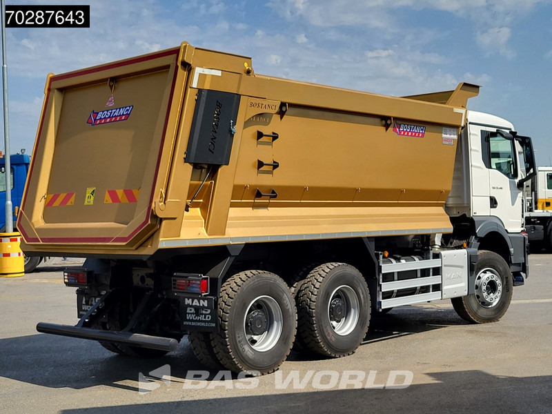 Kipper, Zustand - NEU MAN TGS 33.480 6X4 NEW! 20m3 Tipper Steelsuspension Big-Axle Automatic Euro 6: das Bild 8