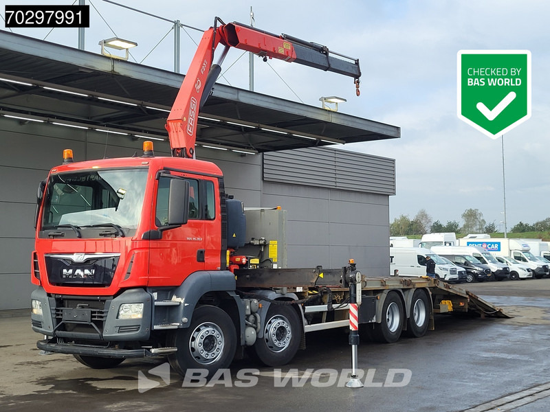 MAN TGS 35.360 TGS 8X2 Fassi F235A.0.22 Crane Kran Winch Hydraulic ramp Lift-Axle Navi Euro 6 - Pritsche LKW, Autokran: das Bild 1 MAN TGS 35.360 TGS 8X2 Fassi F235A.0.22 Crane Kran Winch Hydraulic ramp Lift-Axle Navi Euro 6 - Pritsche LKW, Autokran: das Bild 1