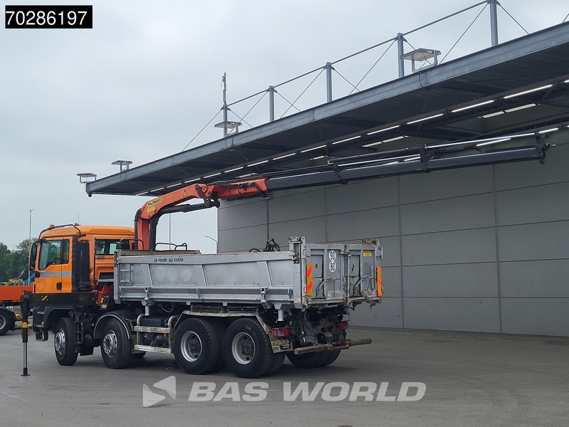 MAN TGS 35.400 8X4 Palfinger PK16001 K Kran Crane Retarder Big-Axle 2-Way tipper Euro 6 - Kipper, Autokran: das Bild 2 MAN TGS 35.400 8X4 Palfinger PK16001 K Kran Crane Retarder Big-Axle 2-Way tipper Euro 6 - Kipper, Autokran: das Bild 2